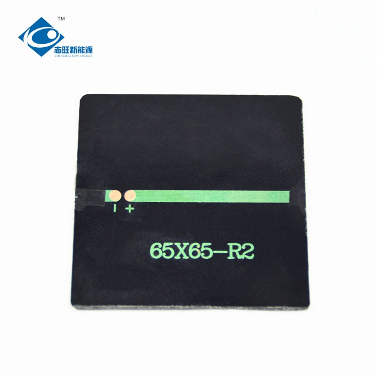 5V Lightweight Silicon Solar Panel ZW-6565 Residential Solar Power Panels 0.58W PET Solar Panel Charger