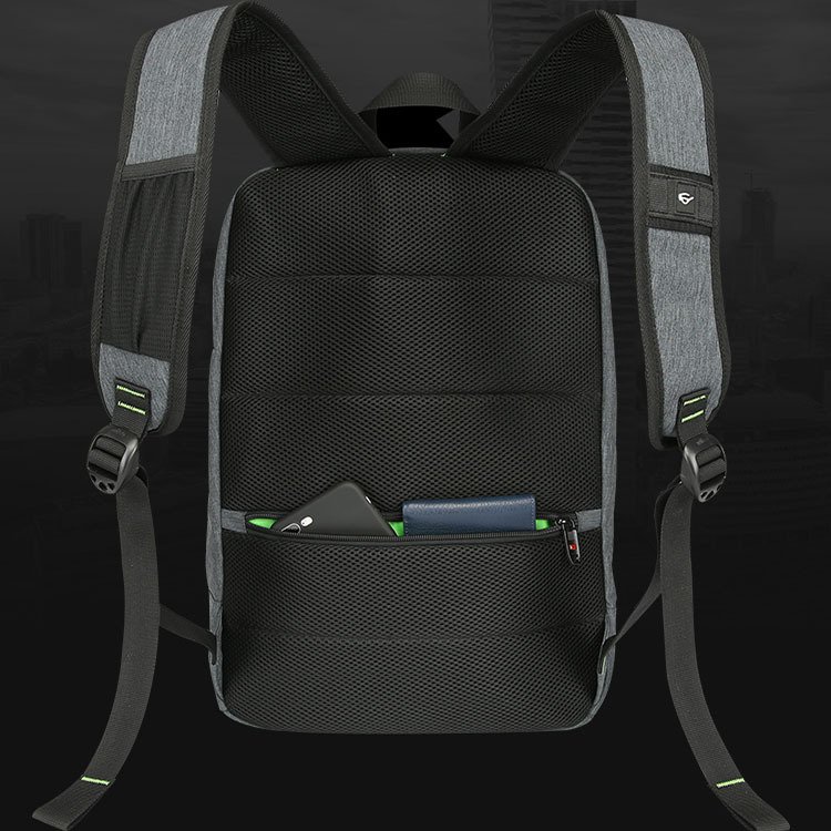 2025 Durable Solar Travel Backpack Waterproof High School College Book Bag Teens Day Pack Schoolbag with USB Charging Port