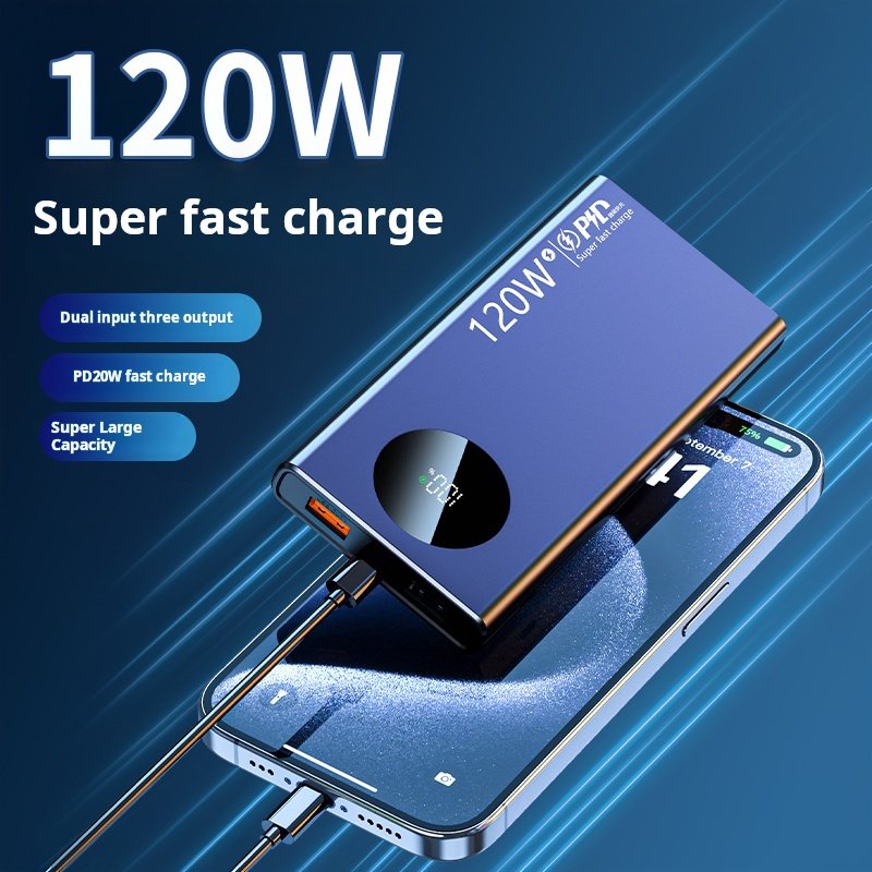 Hot Selling Big_power Mini Router Battery 20000 Mah Bankparaportati Solar 50000mah Power Bank