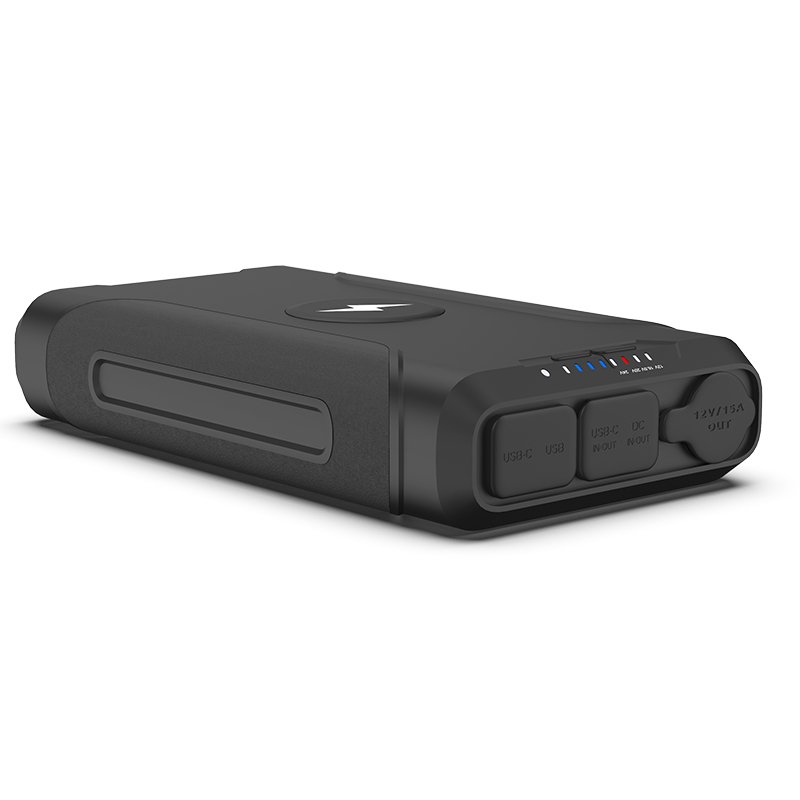 72000mAh Solar Charger Power bank DC Battery Banks 12V Portable Power Station Power Bank For Laptop/CPAP With LED Lights