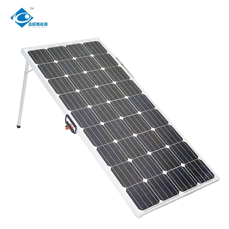 ZW-150W-18VM Mono Aluminium Frame Solar Panels 150W Glass Laminated Solar Panel Charger 18V RV Camping Solar Panel Blanket