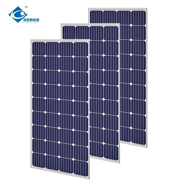 ZW-150W-18VM Mono Aluminium Frame Solar Panels 150W Glass Laminated Solar Panel Charger 18V RV Camping Solar Panel Blanket