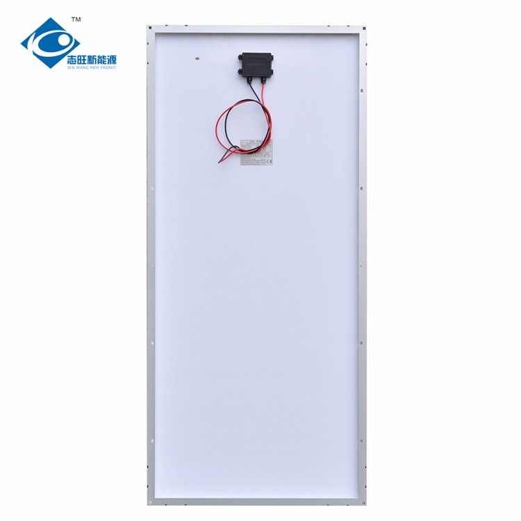ZW-150W-18VM Mono Aluminium Frame Solar Panels 150W Glass Laminated Solar Panel Charger 18V RV Camping Solar Panel Blanket