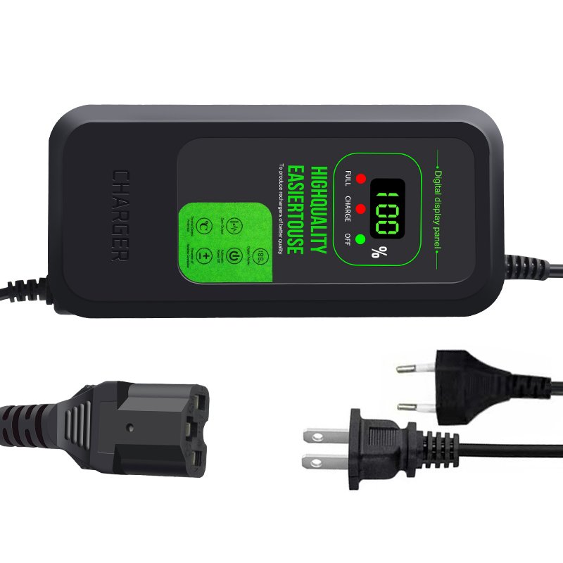 48v20AH e-bike charger with Liquid crystal display screen CE FCC ROHS Best seller chargers, batteries & power supplies