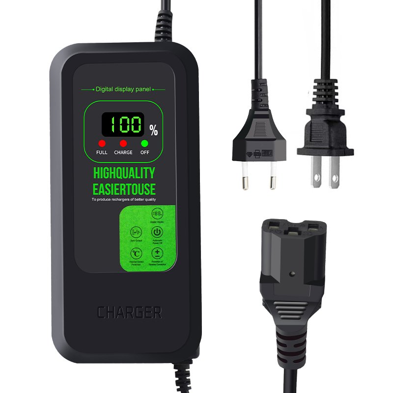 48v20AH e-bike charger with Liquid crystal display screen CE FCC ROHS Best seller chargers, batteries & power supplies