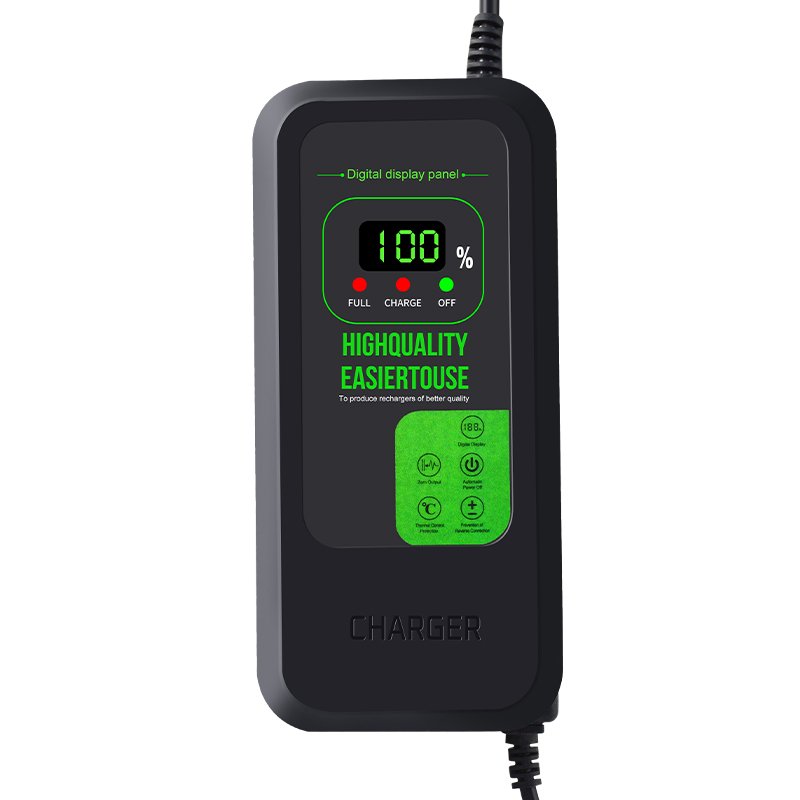 48v20AH e-bike charger with Liquid crystal display screen CE FCC ROHS Best seller chargers, batteries & power supplies