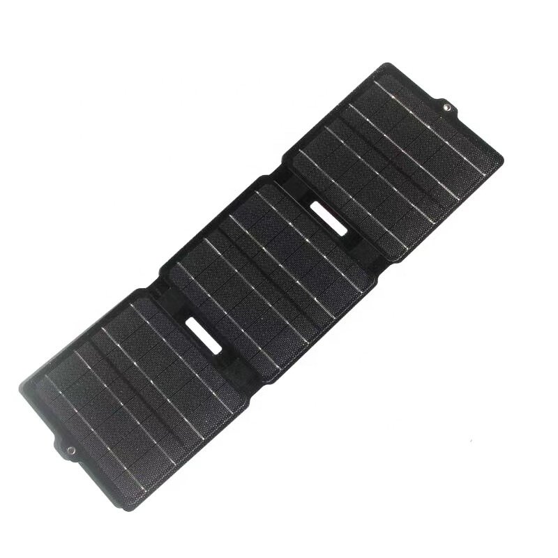 Sunniest Waterproof Portable Foldable 15W 5V ETFE Solar Panel Folding Bag Charger for Mobile Phone Outdoor Charging