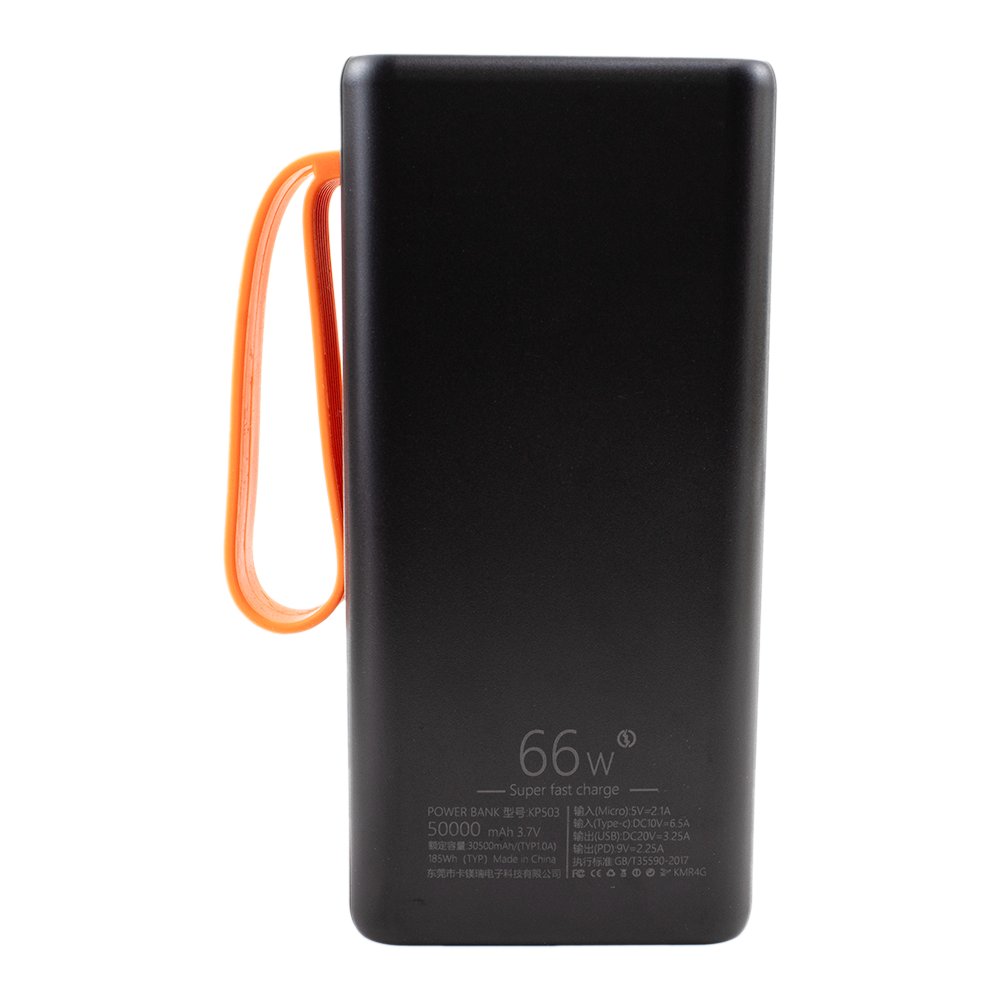 2024 New KP503 Portable charging bank 50000mAh Camping light Charging Bank LED display Large capacity travel charging Bank