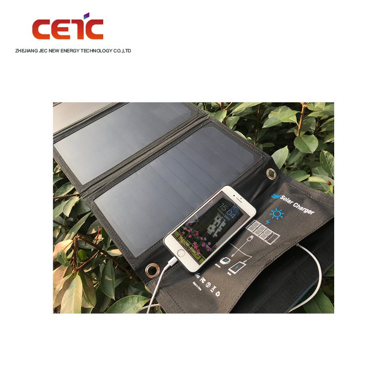 CETC Solar Panels for Mobile Homes 28w Portable charger Fabric Fold