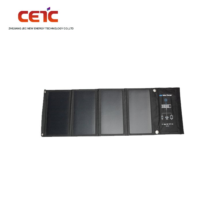 CETC Solar Panels for Mobile Homes 28w Portable charger Fabric Fold