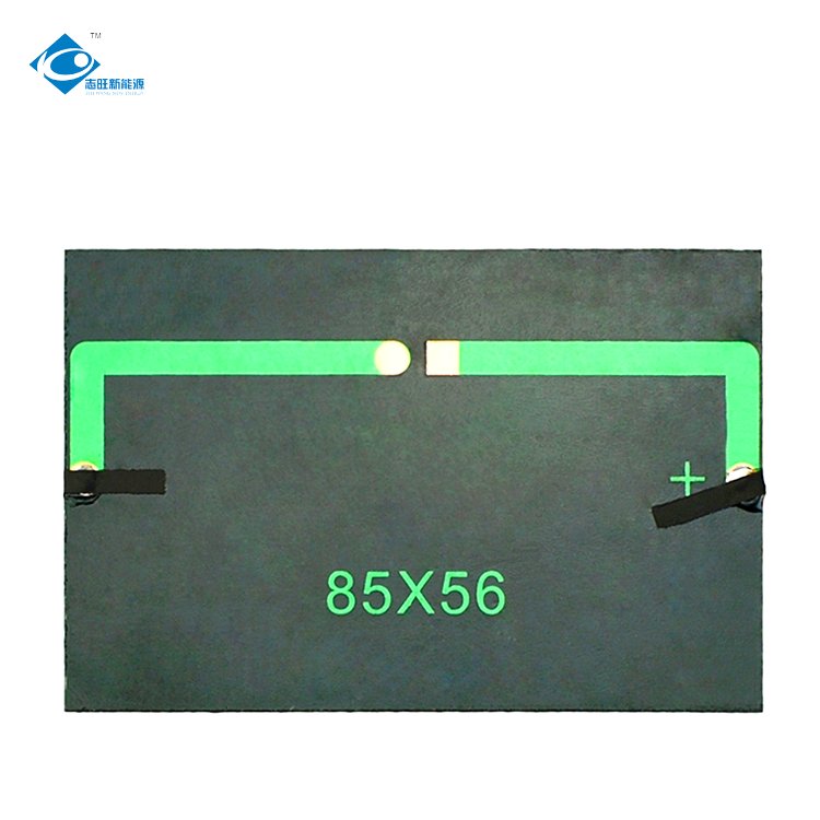 5.5V Mini Solar Panels Power Charger ZW-8556 Epoxy Adhesive Solar Panel 120mA Epoxy Lightweight Solar Panels 0.7W