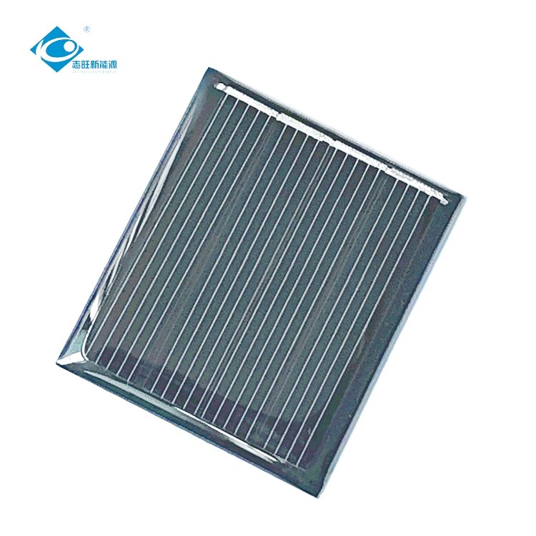 2V Waterproof Epoxy Sealed Solar Panel ZW-4337 Lightweight Silicon Solar Panel 0.2W Portable Solar Panel Charger