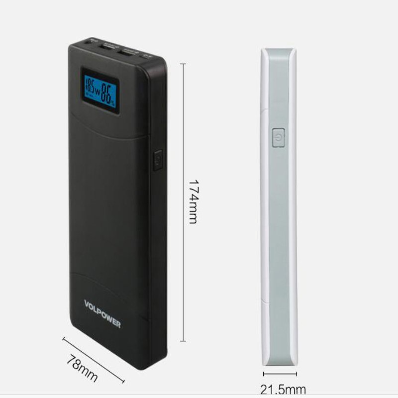 New product Laptop Charger Portable 2023 2024 Volpower P65 DC output 24V Power Bank with 20100mah capacity