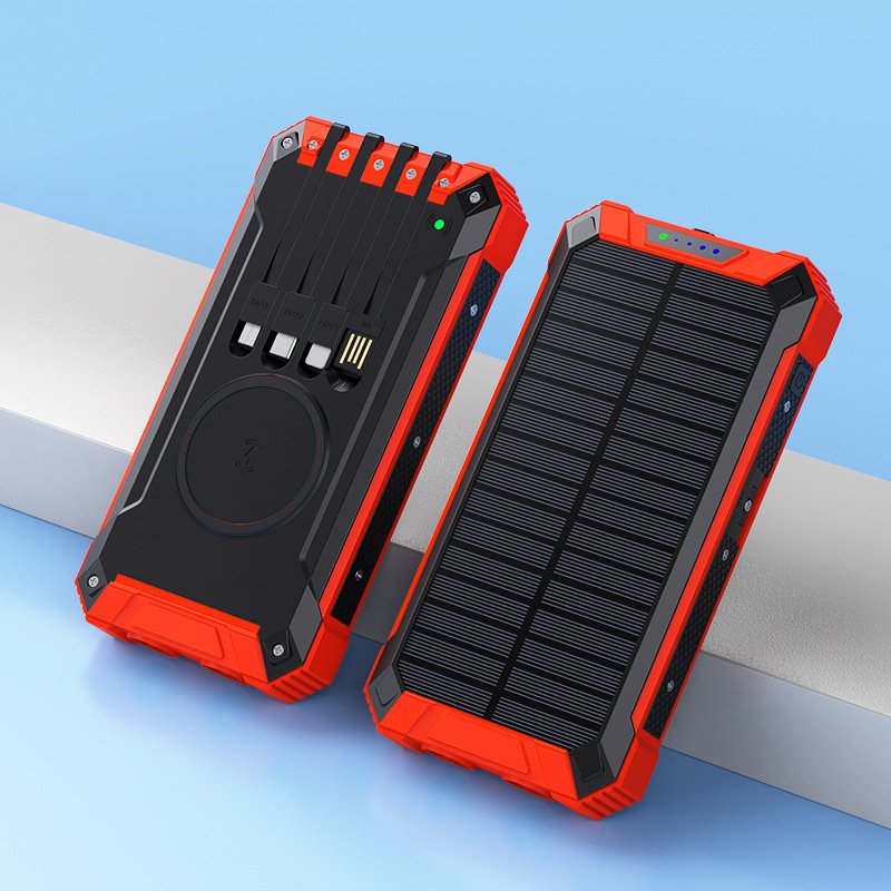 Protect Product Safety Travel Emergency Quick Charging Wireless Charger Power Bank For Mobile Phone