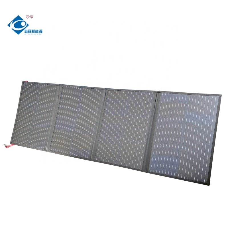 18V Thin Film Solar Panel Charger ZW-4-150W18V Camping Sun Power Solar Panel KIit 150W Outdoor Portable Solar Panel Kit