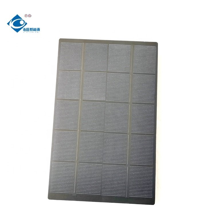 5V PET Solar Photovoltaic Panel ZW-174109-PET Mono Solar Cell Thin Film Solar Panel 3.3W Portable Solar Panel Charger