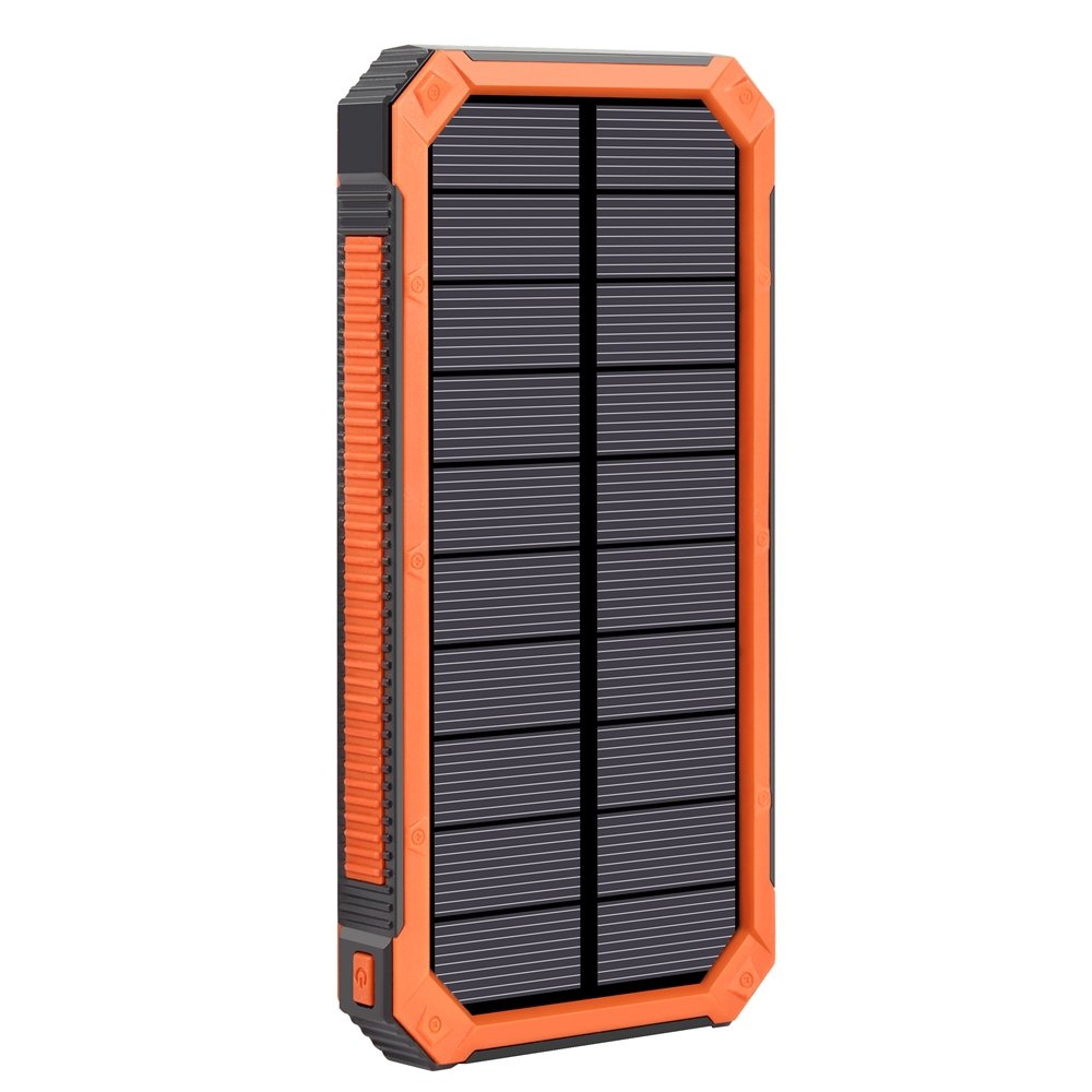 New Technology Products 2024 OEM Logo Mobile Portable Charger High Capacity 15000mAh Outdoor Waterproofing Solar Power Banks