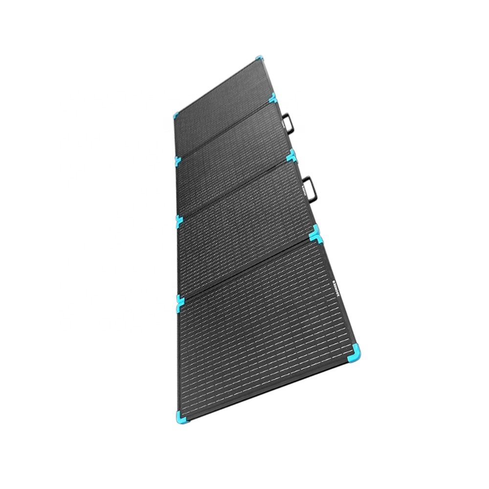 Lightweight EcoLite Foldable Travel Suitcase Folding Semi-flexible Solar Panels Portable Clean Power Charger