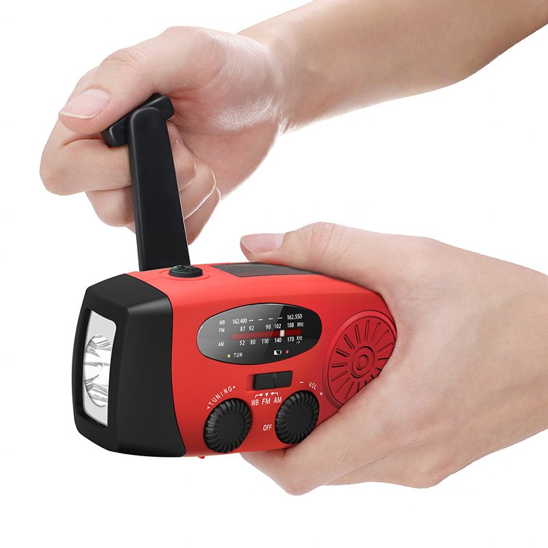 New Product 2024 Portable Rechargeable Emergency 2000mAh USB Charger And Flashlight Power bank Outdoor