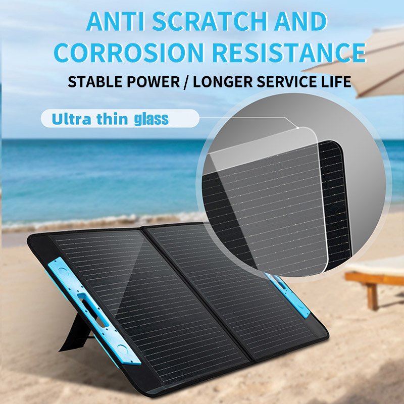 Intenergy All New Foldable Solar Panel Charger 100W Folding Solar Module For Portable solar system