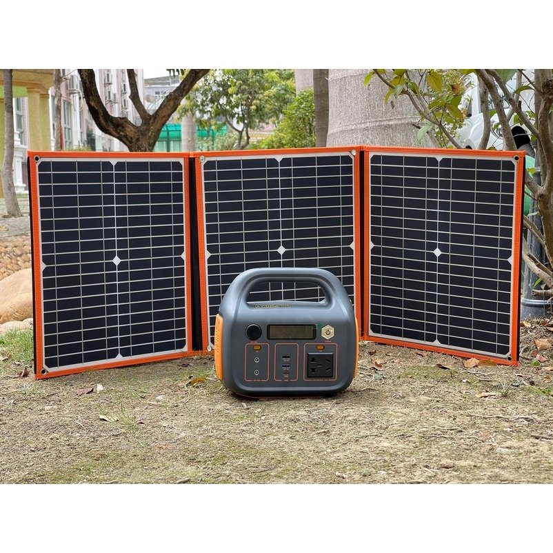 solar 100 150 watt 100w 200w 300w folding portable solar panel 12v 24v small mini solar panels