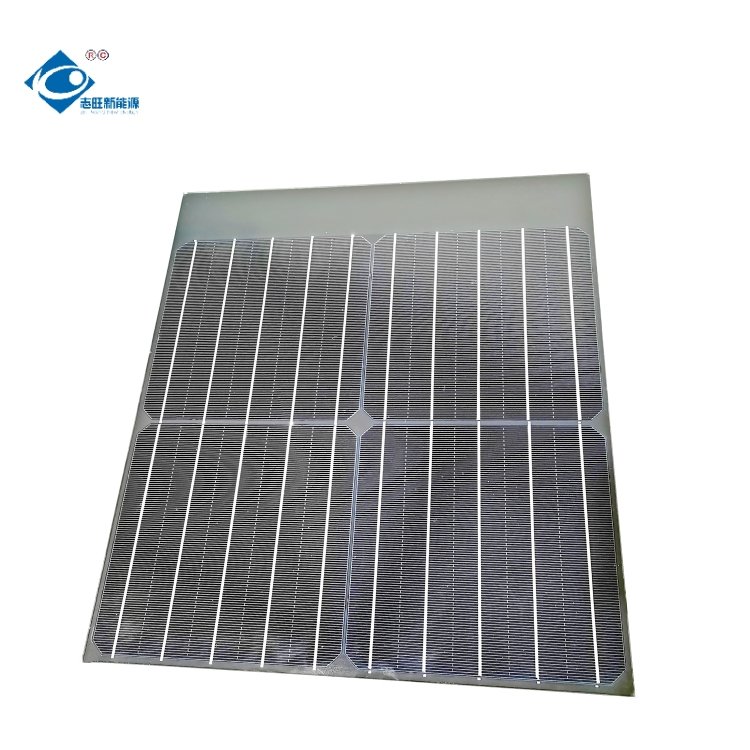 19.5W Camping Sun Power Solar Panel 12V Glass Laminated Solar Panel ZW-320320-GM Mini Solar Panels Power Charger