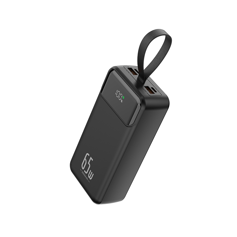 power bank pour téléphone 2024 New full 65W large capacity notebook charger 30000 MA LCD display mobile power supply