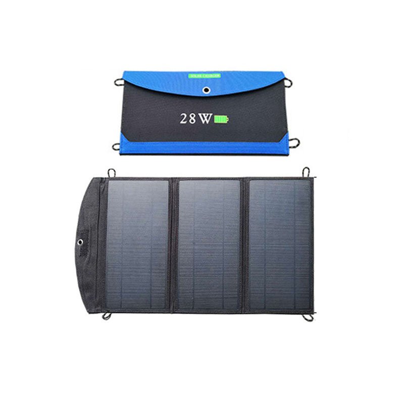 light with camping portable power bank battery storage mppt 21W solar charger mobile for cell phone