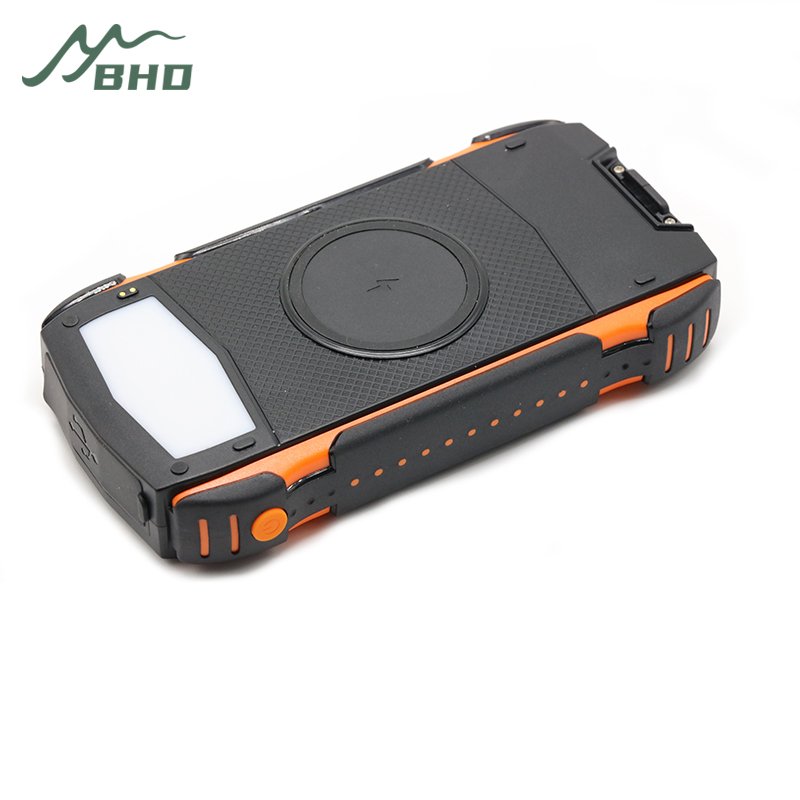 High Quality Waterproof 10000 Mah Solar Panel Powerbanks Fast Charging Phone Charger 10000mah Real Capacity Solar Power Bank