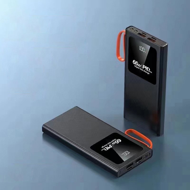Portable Camping Fast Charge 10000mah Usb Mobile Phone Charger Power Bank 20000mAh With Flashlight