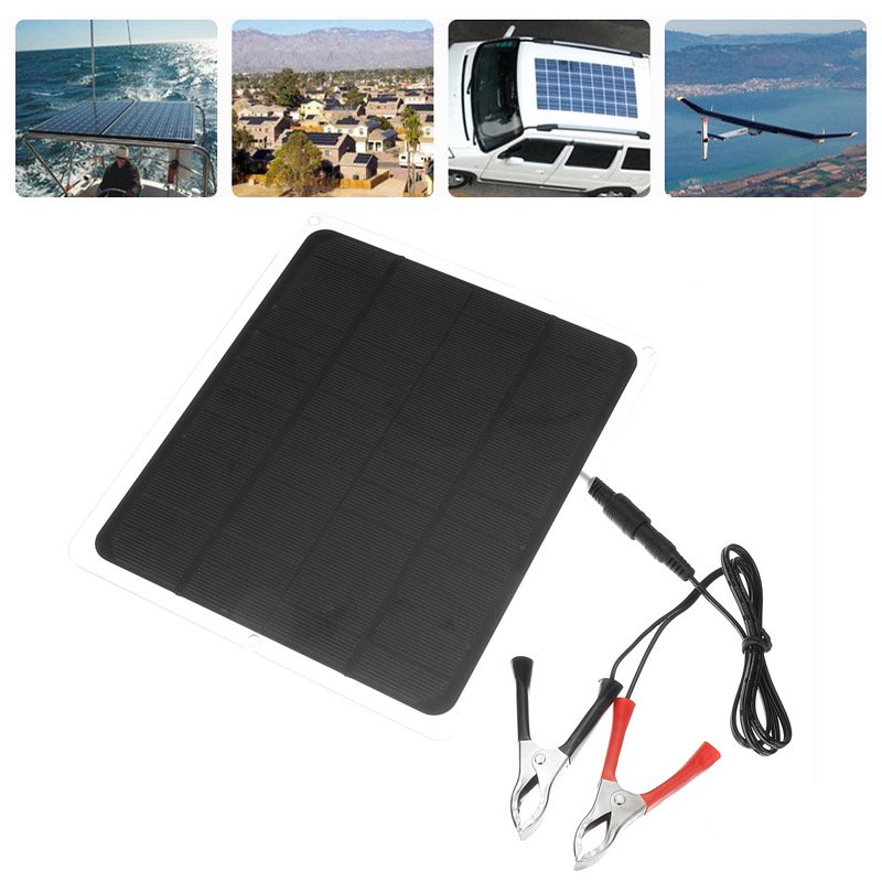 Dropshipping Solar Panel Power Generation Panel Charger Outdoor Convenient Semi Solar Module Photovoltaic Charging Panel