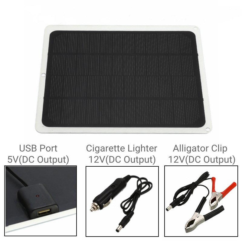 Dropshipping Solar Panel Power Generation Panel Charger Outdoor Convenient Semi Solar Module Photovoltaic Charging Panel