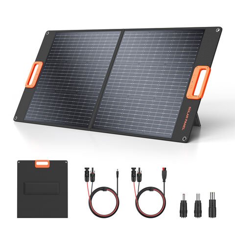Multifunctional Magnetic Handle 100w 150w 250w 500w Portable Folding Solar Panels power bank charger