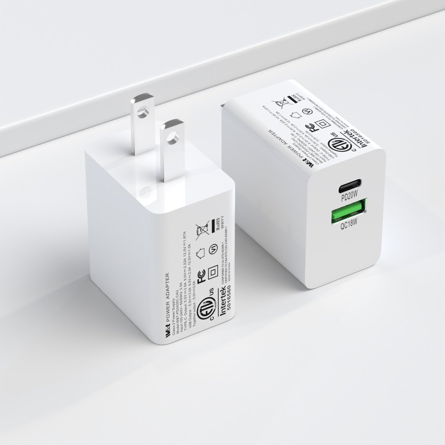 PD 20W Fast Type C Travel Charger Adapter For Smart Phone