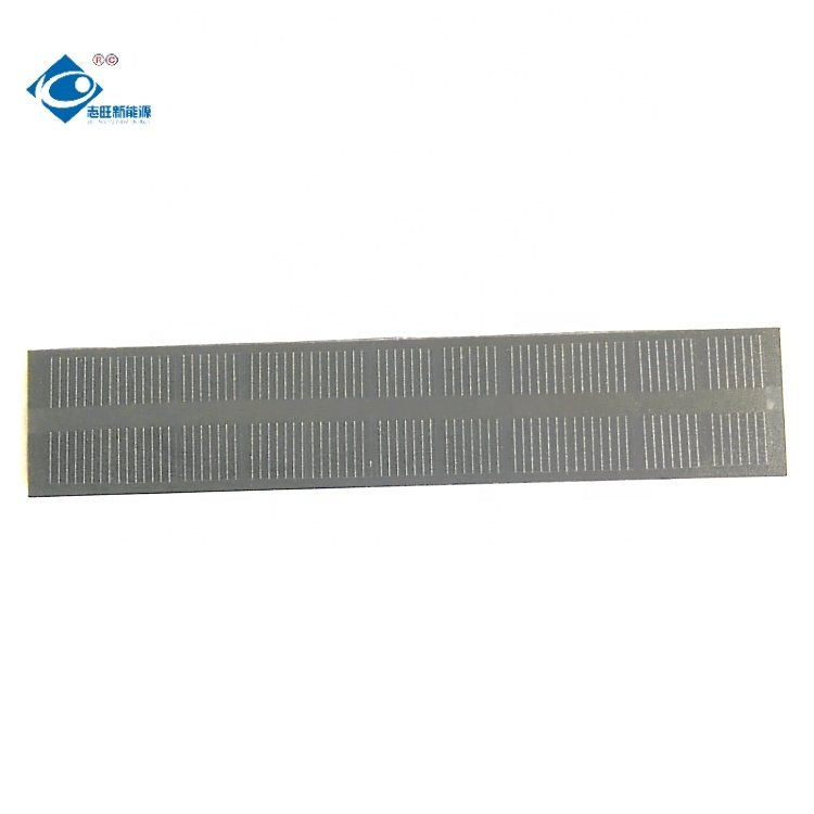 0.48W Strip PET Solar Photovoltaic Panel ZW-12525-PET Outdoor Waterproof Mini Solar Panel 5.5V PET Laminated Solar Panel Charger