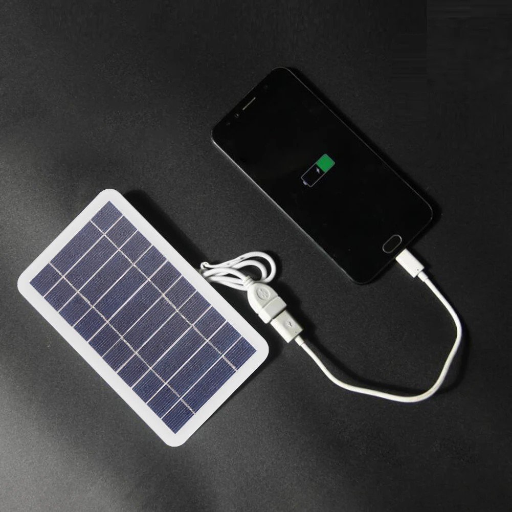 Mini 2W 18V Solar Panel Cell Monocrystalline Silicon Portable Solar System Kit Mobile Cell Phone Charger For Traveling Camping