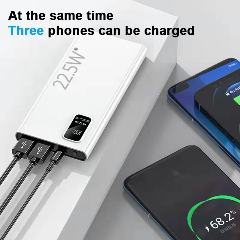 Fast Charging Mobile 10000mah PD 22.5W External Battery Pack Cell Phone Portable Charger Power Bank 10000mah