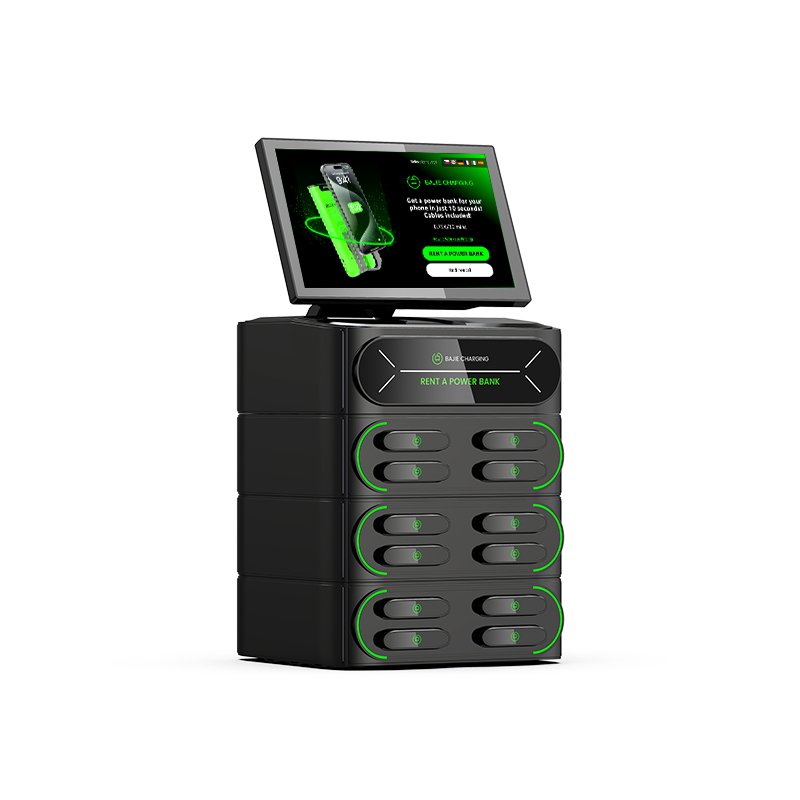 12slots 6000mAh docking station OEM manufacturer sharing station power bank station rental cellphone charger