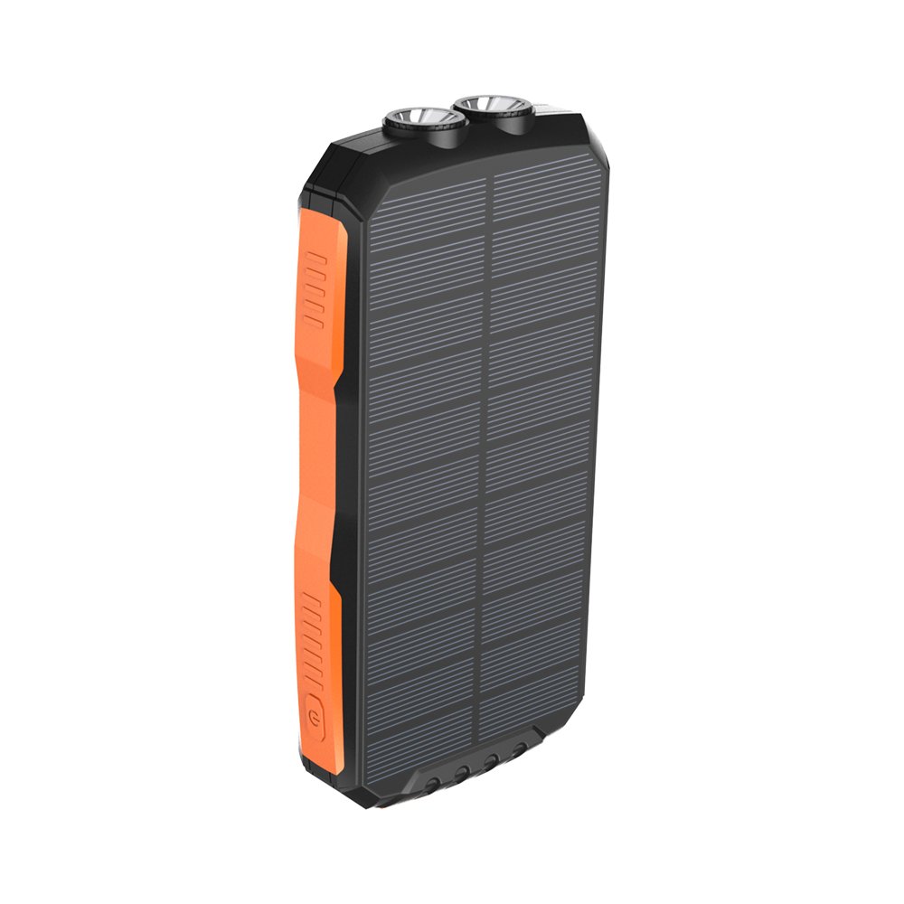 New Products 2024 Waterproof 25000mAh Outdoor Camping Hiking Rechargeable Battery Pack Charger Type-C Solar Power Bank 20000mAh