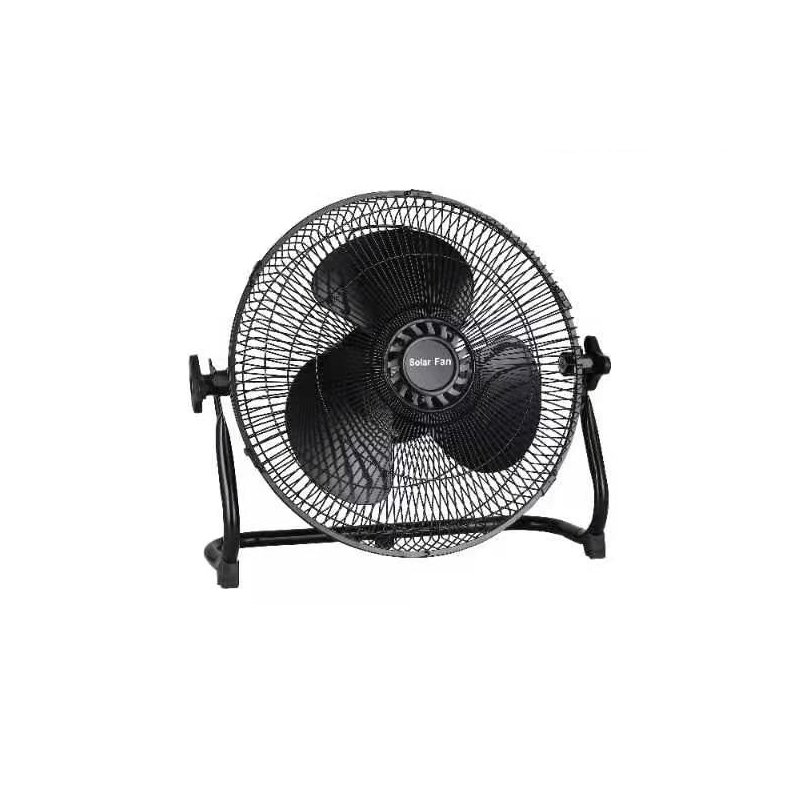 Smart Office Home Solar Battery Rechargeable Table Fan DC Table Desk Fans USB Charge Pedestal Fan