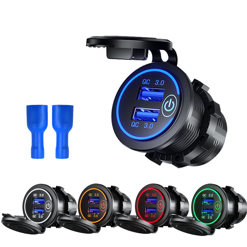 2024 car Mounted Charger Can Be Used Anytime In The Car Supporting Fast Charging Of Mobile Phones