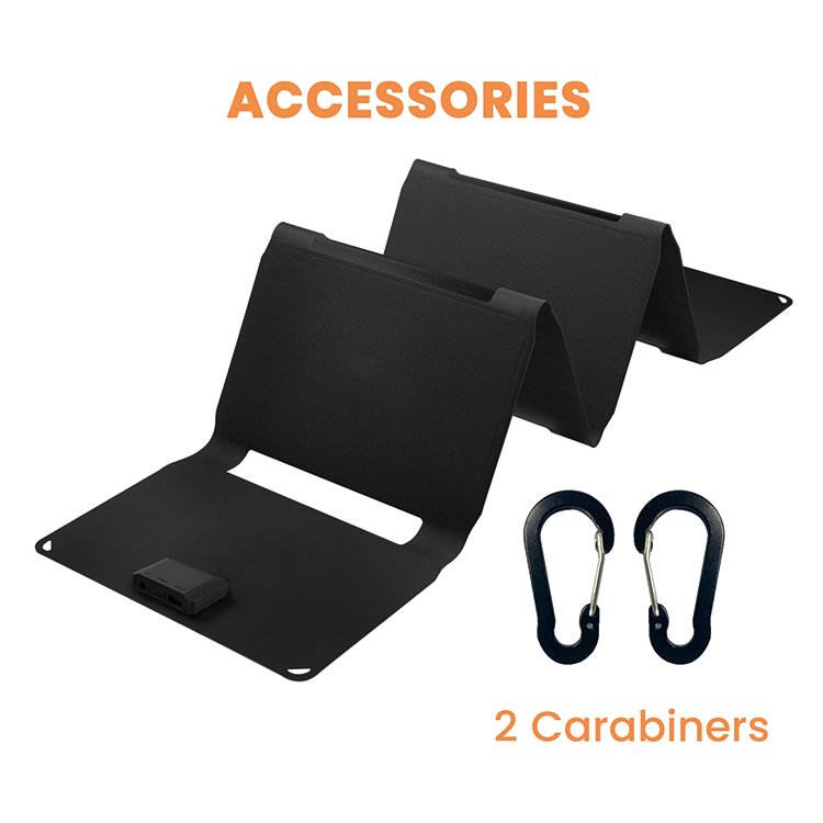 Factory Price Custom Portable Outdoor 40W Flexible Dustproof Solar Panels Charger For Mobile Phone