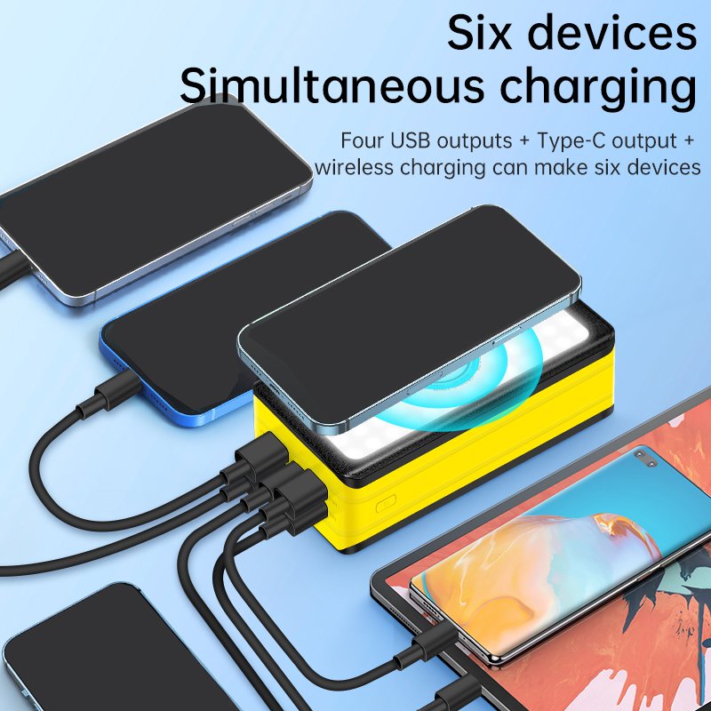 Best Sellers Pd 22.5w 40000mah Fast Charger Charging Battery Mobile Portable Waterproof Banks Solar Wireless Power Bank 20000mah
