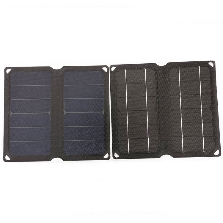 IP65 Outdoor Emergency Portable Camping PV Power Panel 10w 15w 20w Mobile Solar Phone Charger