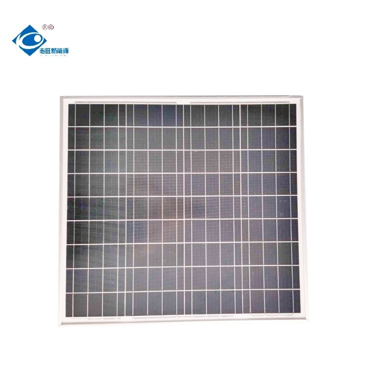 60W Mono Photovoltaic Solar Panels ZW-60W-18V-M Aluminium Frame Solar Panels 18V Lightweight Solar Panels Charger
