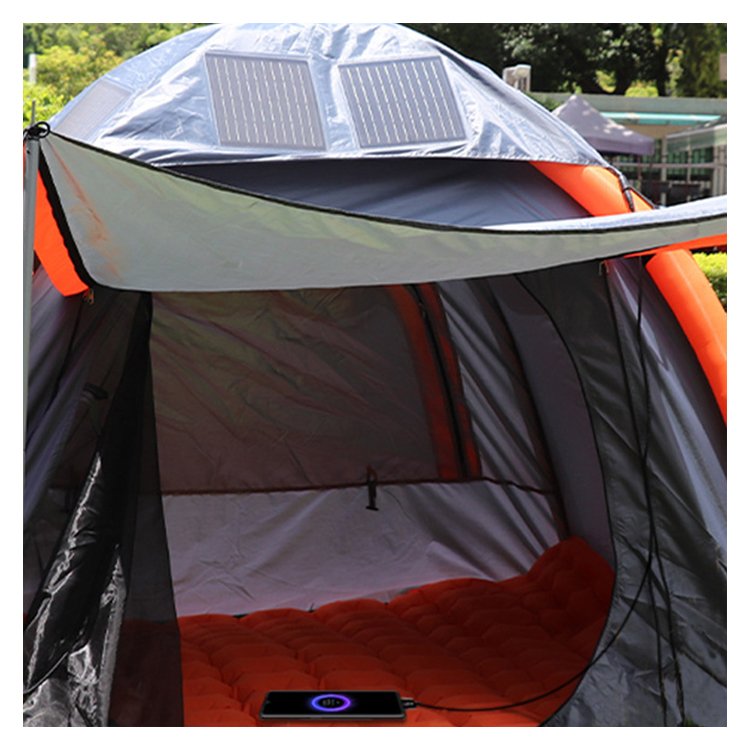 New Design Portable Foldable Square Solar For Solar-powered inflatable tent