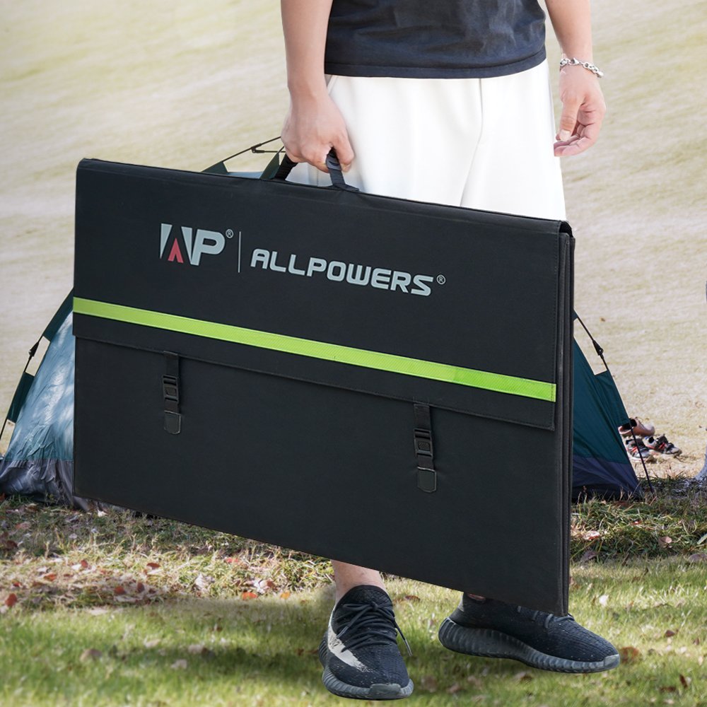 ALLPOWERS 600W Solar Panel with MC- 4 for Solar Power Station Foldable Solar Cell Solar Charger 22% High-Efficiency Solar Cells