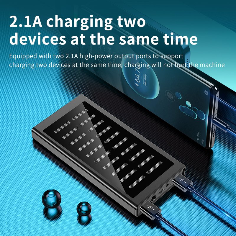 2024 Solar Charger 20000mAh Portable Solar Phone Charger with Solar Panels Solar Power Bank for Smart Phone