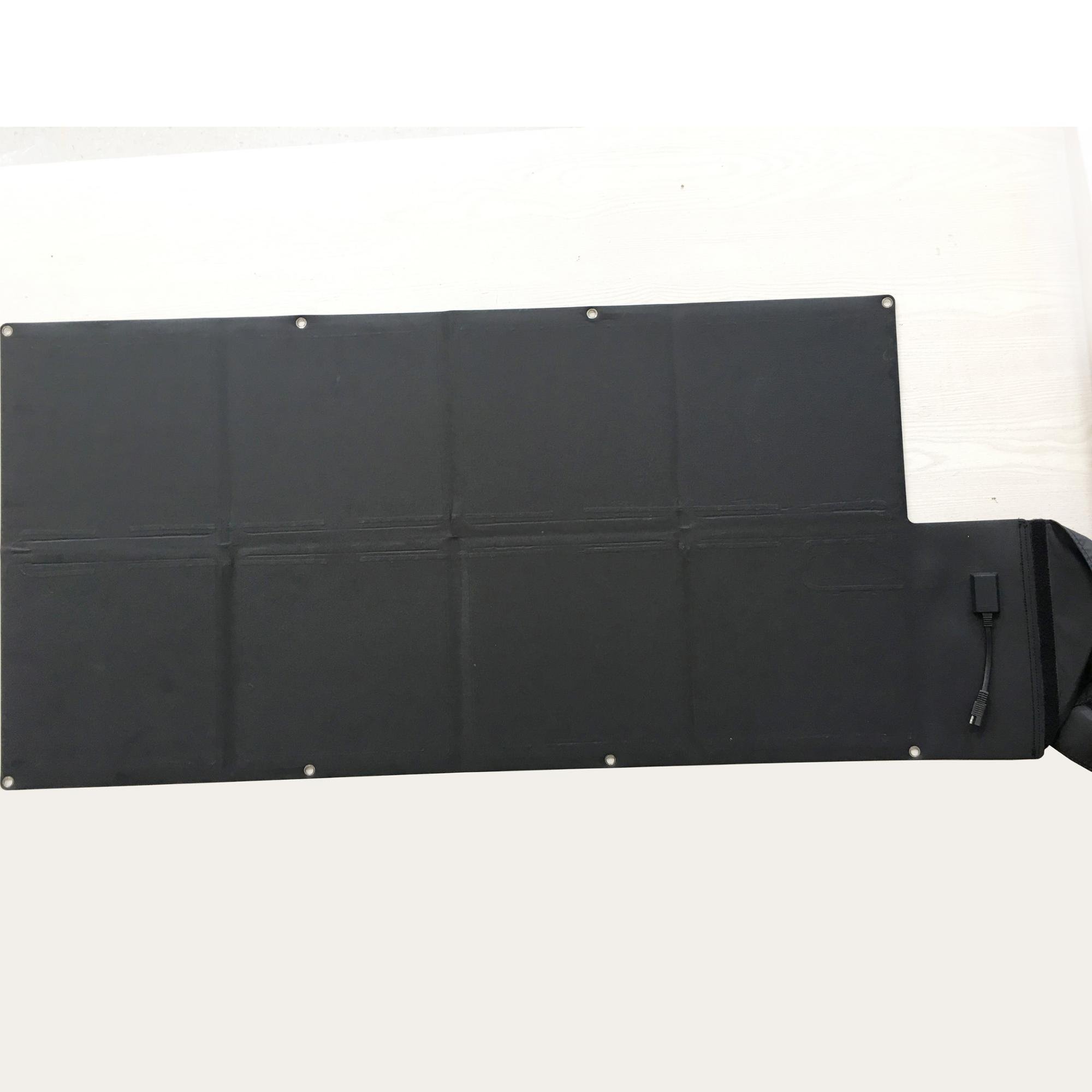 Flex pannello solare outdoor all black mono flexible solar cell 100w sunpower panel etft