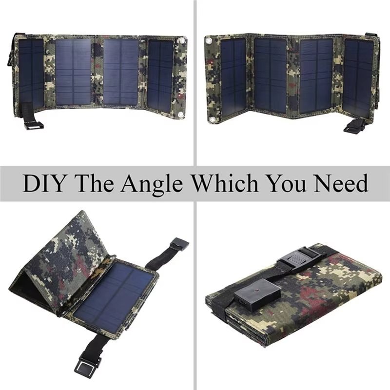 20W Portable Outdoor Power Supply Solar Panel Mobile Bank for Charging Solar Charger